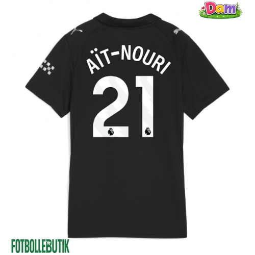 Manchester City Rayan Ait-Nouri #21 Bortatröja Kvinnor 2025-26 Kortärmad